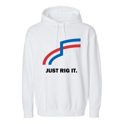 Just Rig It. Garment-Dyed Fleece Hoodie