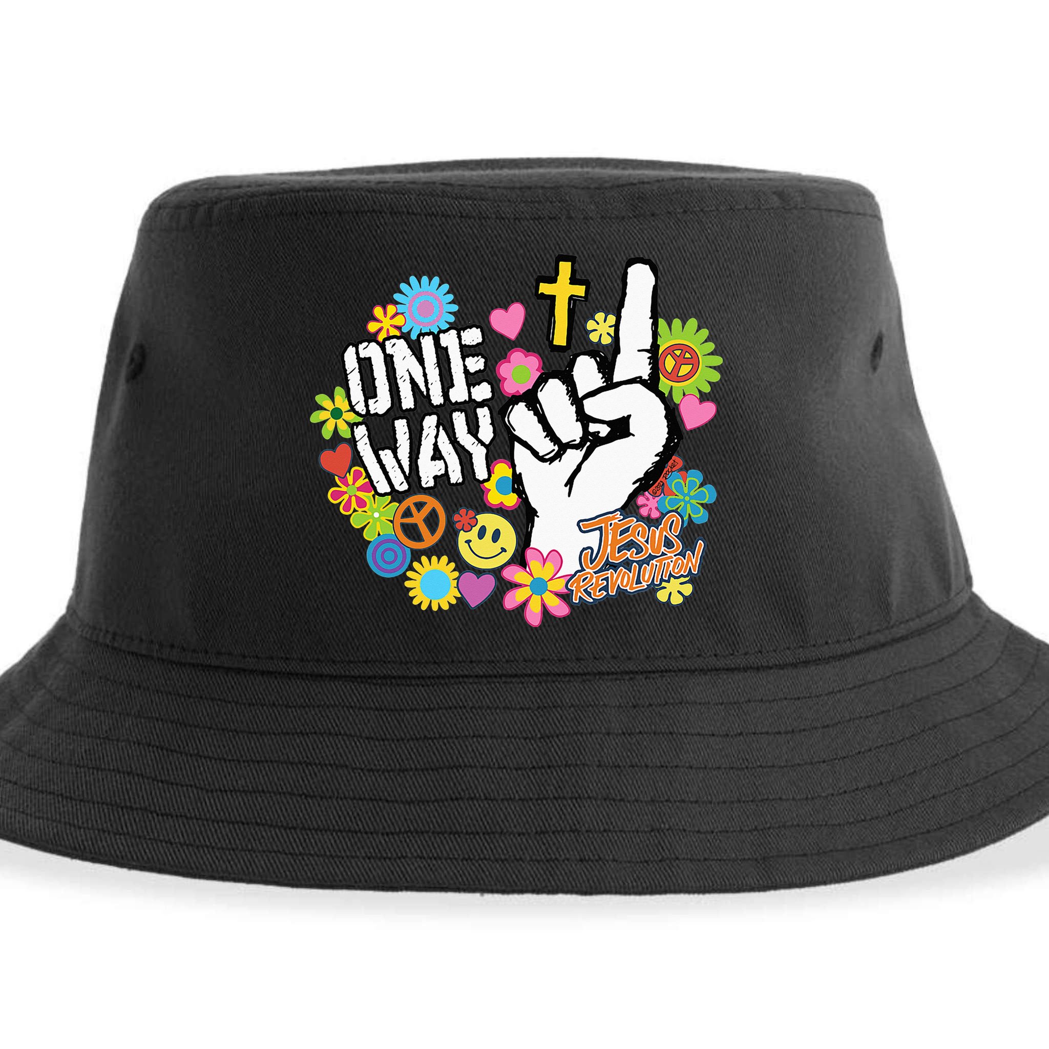 Jesus Revolution Sustainable Bucket Hat