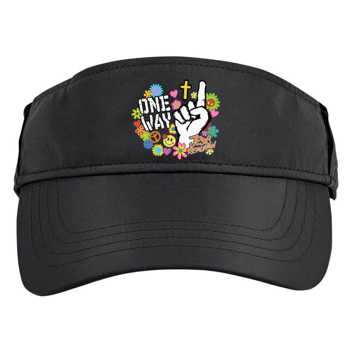 Jesus Revolution Adult Drive Performance Visor