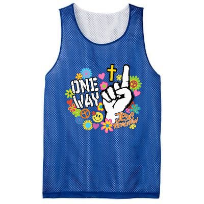 Jesus Revolution Mesh Reversible Basketball Jersey Tank