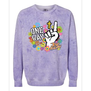 Jesus Revolution Colorblast Crewneck Sweatshirt