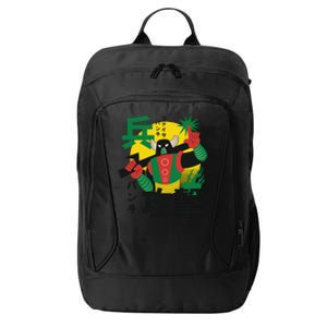 Japanese Robot City Backpack