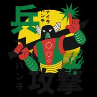 Japanese Robot 16 in Basic Backpack