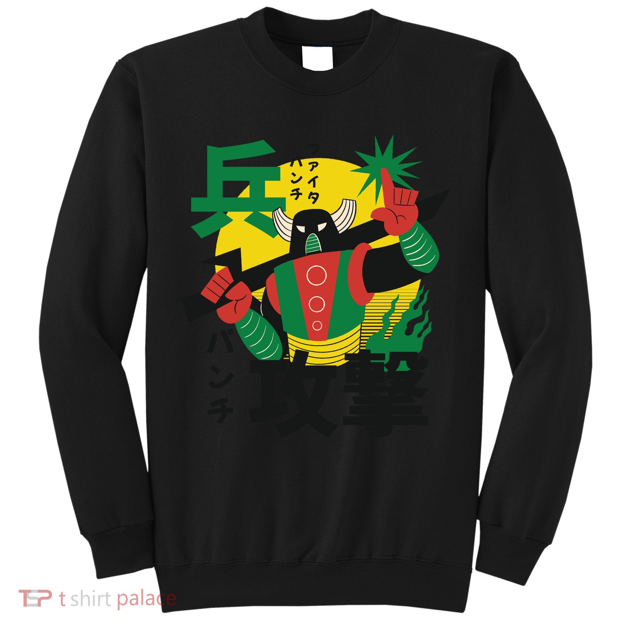 Japanese Robot Tall Sweatshirt