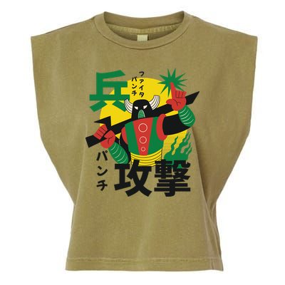 Japanese Robot Garment-Dyed Women's Muscle Tee