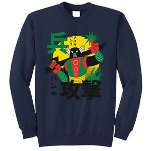 Japanese Robot Tall Sweatshirt