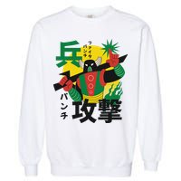 Japanese Robot Garment-Dyed Sweatshirt