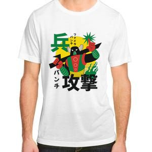 Japanese Robot Adult ChromaSoft Performance T-Shirt