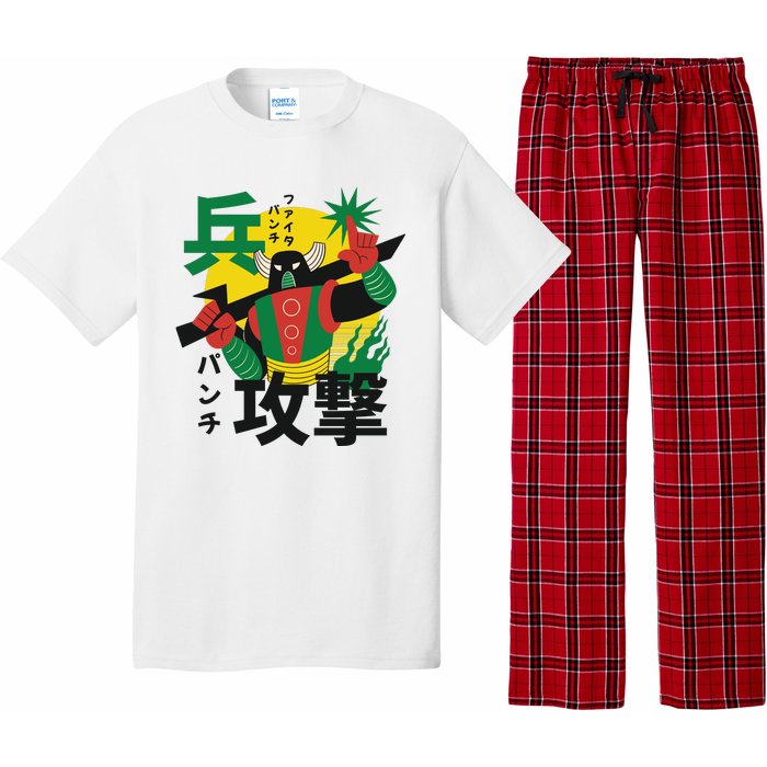 Japanese Robot Pajama Set