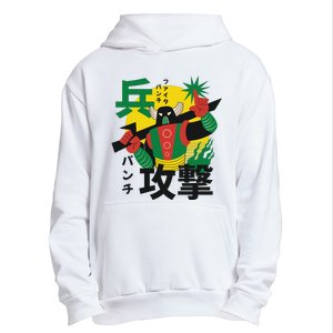 Japanese Robot Urban Pullover Hoodie