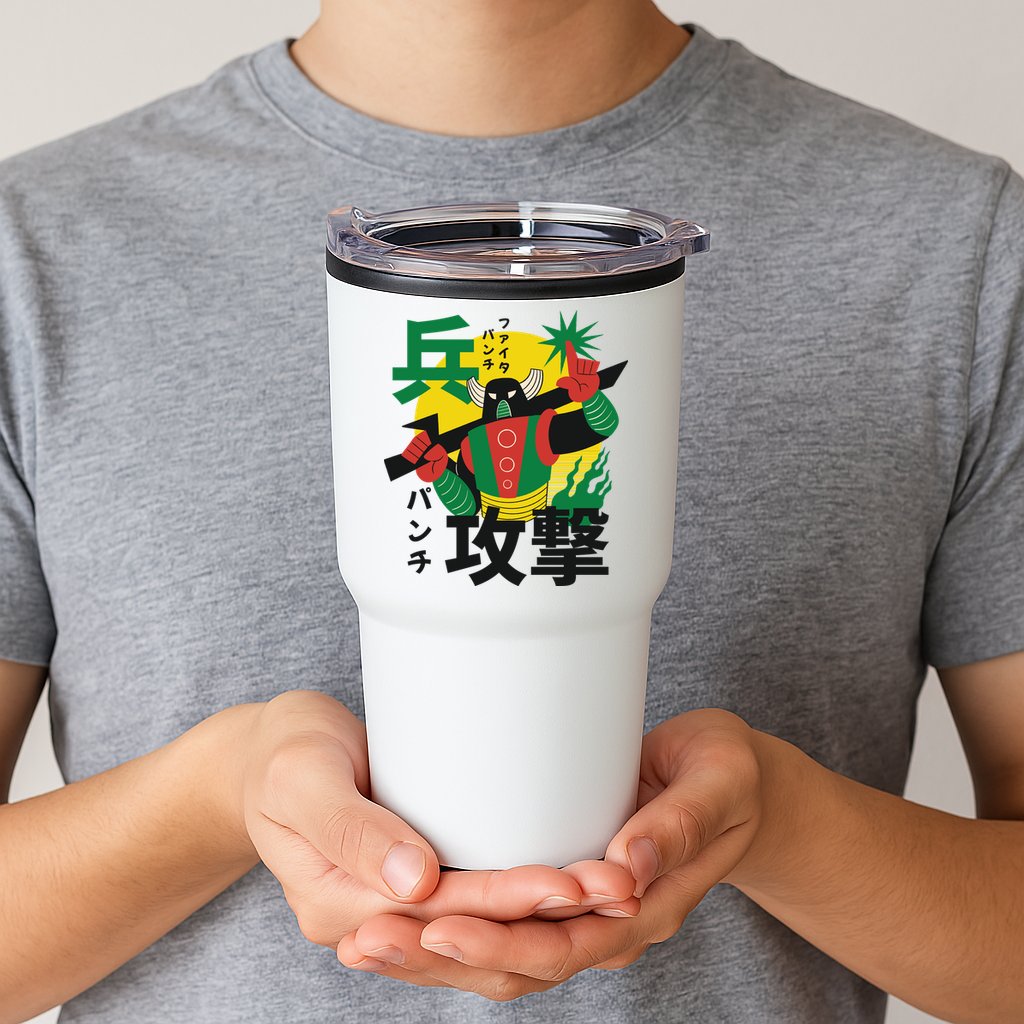Japanese Robot Tumbler