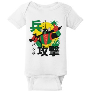 Japanese Robot Baby Bodysuit