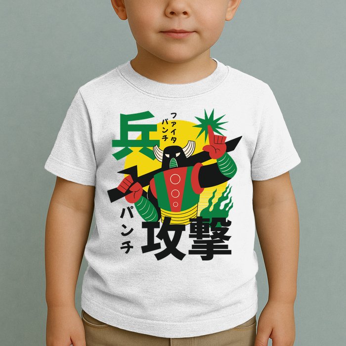 Japanese Robot Toddler T-Shirt