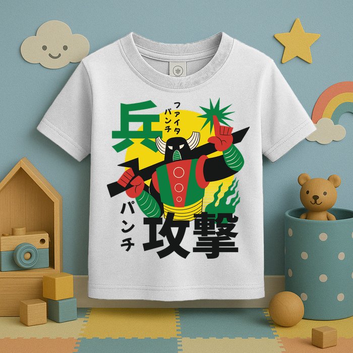 Japanese Robot Toddler T-Shirt