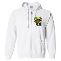 Japanese Robot Full Zip Hoodie