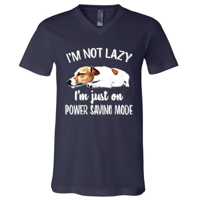 Jack Russell V-Neck T-Shirt