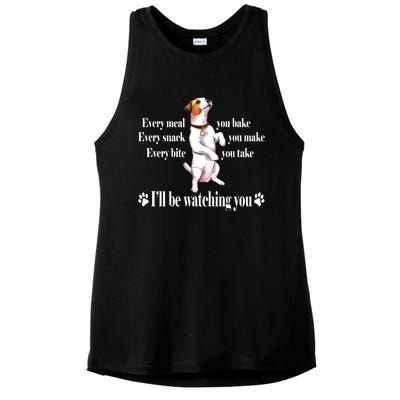 Jack Russell Ladies PosiCharge Tri-Blend Wicking Tank