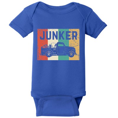 Junker Retro Junking Truck Baby Bodysuit