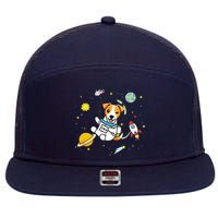 Jack Russell 7 Panel Mesh Trucker Snapback Hat