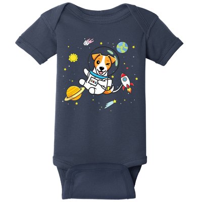 Jack Russell Baby Bodysuit