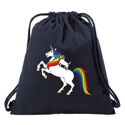 Jack Russell Drawstring Bag