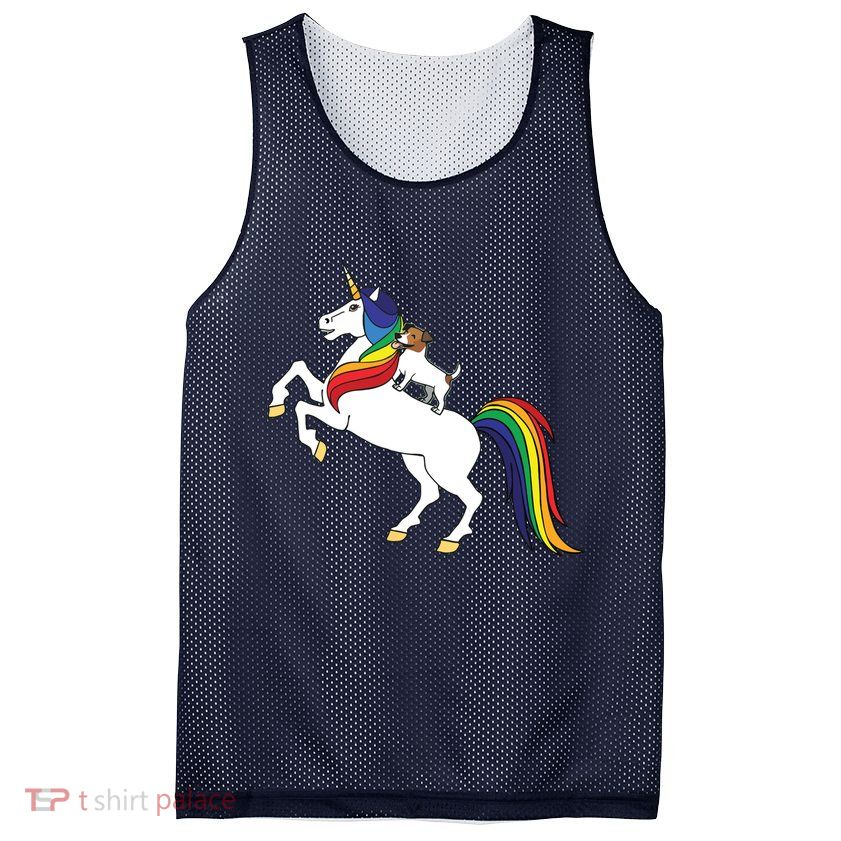 Jack Russell Mesh Reversible Basketball Jersey Tank