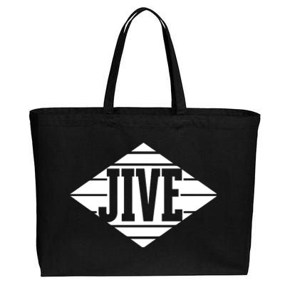 Jive Records Cotton Canvas Jumbo Tote