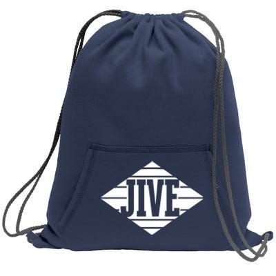 Jive Records Sweatshirt Cinch Pack Bag