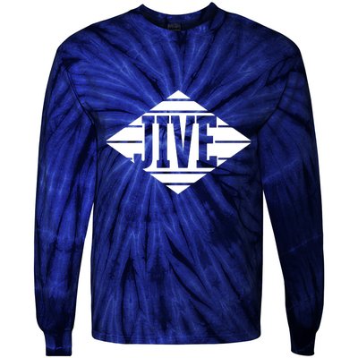 Jive Records Tie-Dye Long Sleeve Shirt