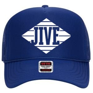 Jive Records High Crown Mesh Back Trucker Hat