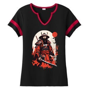 Japanese Ronin Ladies Halftime Notch Neck Tee