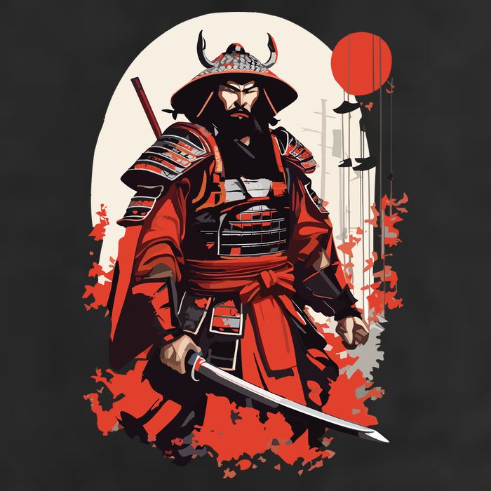 Japanese Ronin Cool Comfort Performance Bucket Hat