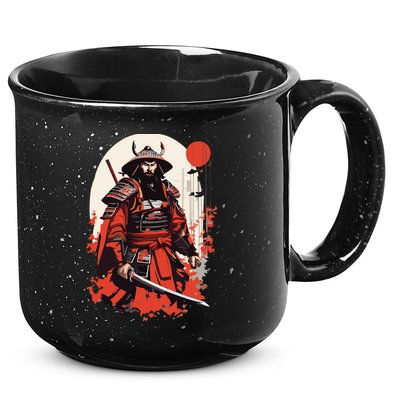 Japanese Ronin 15oz Campfire Ceramic Mug