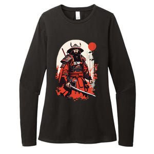 Japanese Ronin Womens CVC Long Sleeve Shirt