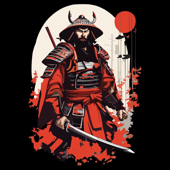 Japanese Ronin Kids T-Shirt
