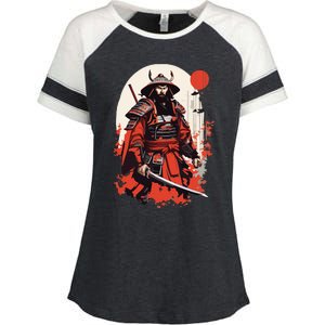 Japanese Ronin Enza Ladies Jersey Colorblock Tee