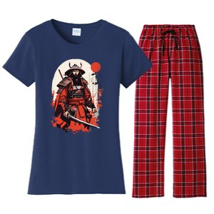 Japanese Ronin Women's Flannel Pajama Set