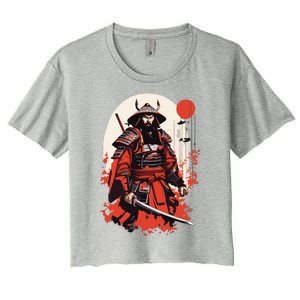 Japanese Ronin Women's Crop Top Tee