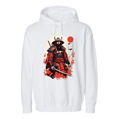 Japanese Ronin Garment-Dyed Fleece Hoodie