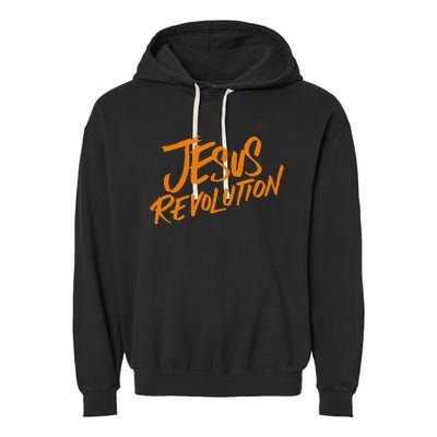 Jesus Revolution Garment-Dyed Fleece Hoodie