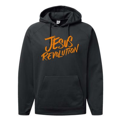 Jesus Revolution Performance Fleece Hoodie