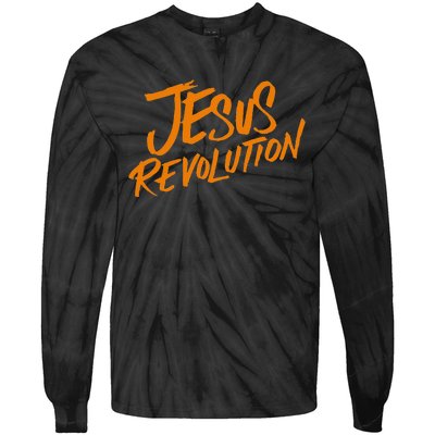 Jesus Revolution Tie-Dye Long Sleeve Shirt