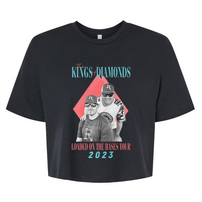 Jackson Royals Kings of Diamonds Bella+Canvas Jersey Crop Tee