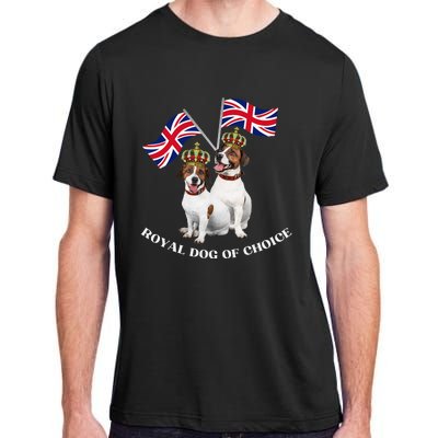 Jack Russell King Charles Coronation Party Celebration Funny Adult ChromaSoft Performance T-Shirt