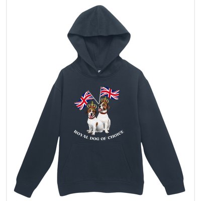 Jack Russell King Charles Coronation Party Celebration Funny Urban Pullover Hoodie