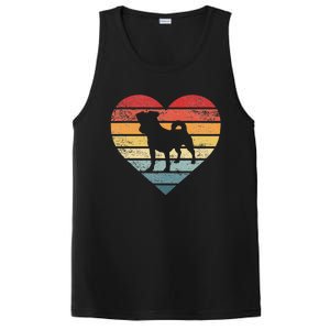 Jack Russell Lover Owner Gifts Retro Sunset Dog Mom Dad PosiCharge Competitor Tank