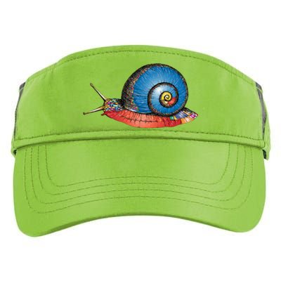 Just Really Like Snails Snail Lover Great Gift Adult Drive Performance Visor