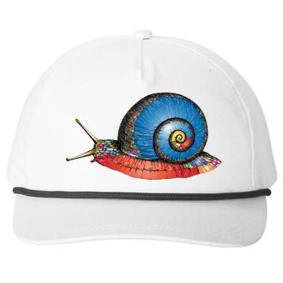 Just Really Like Snails Snail Lover Great Gift Snapback Five-Panel Rope Hat