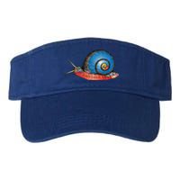 Just Really Like Snails Snail Lover Great Gift Valucap Bio-Washed Visor