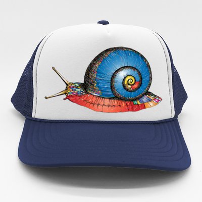 Just Really Like Snails Snail Lover Great Gift Trucker Hat